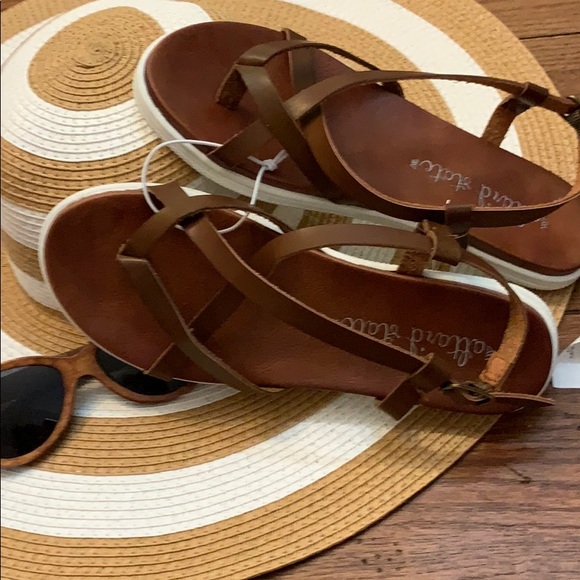 ⭐️⭐️ NWT Altar’d State Sandal SZ 7 Summer Fun ⭐️⭐️ - Picture 5 of 8